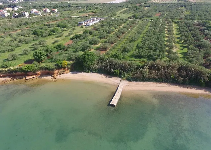 Kamp alanı Mobile Homes Kamp Maslina,